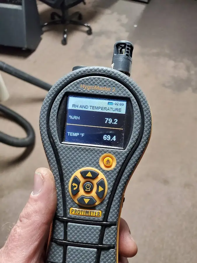 Moisture meter humidity assessment for Fire & Smoke Damage Restoration in Chubbuck